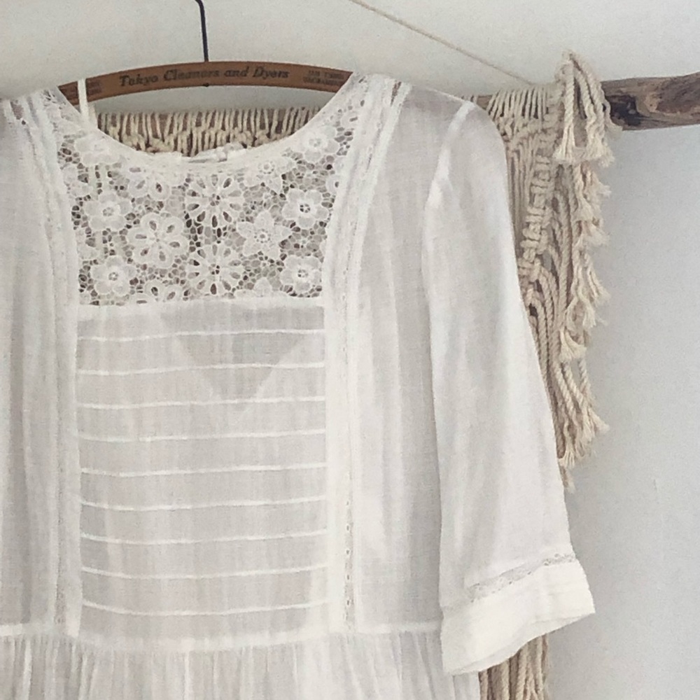 Light Gauzy White J Crew Dress- 0/2